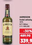 JAMESON IRSKÁ WHISKY