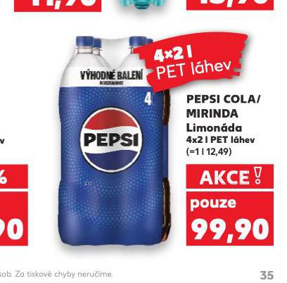 PEPSI COLA / MIRINDA