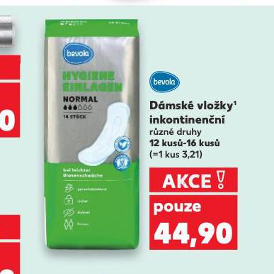 BELOVA INKONTINEN VLOKY