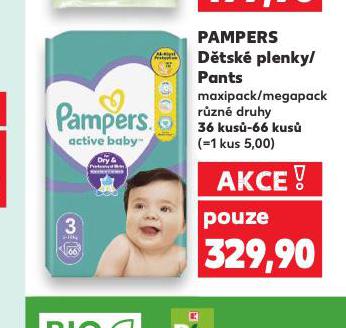 PAMPERS DTSK PLENKY