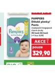 PAMPERS DĚTSKÉ PLENKY