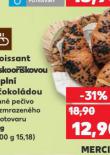CROISSANT S LÍSKOOŘÍŠKOVOU NÁPLNÍ A ČOKOLÁDOU