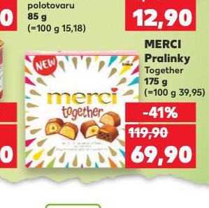 MERCI PRALINKY