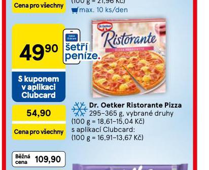 DR. OETKER PIZZA RISTORANTE