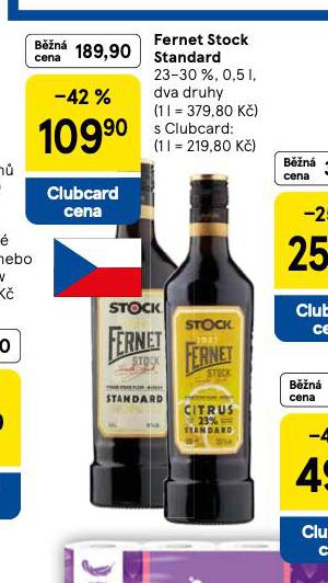 FERNET STOCK STANDARD