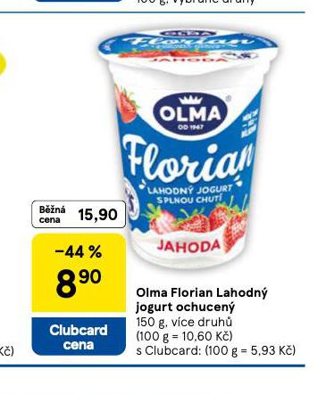 OLMA FLORIAN LAHODN JOGURT OCHUCEN