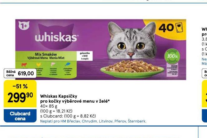 WHISKAS KAPSIKY PRO KOKY