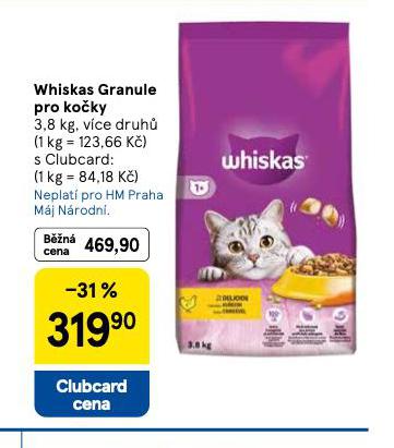 WHISKAS GRANULE PRO KOKY