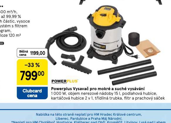 POWERPLUS VYSAVA