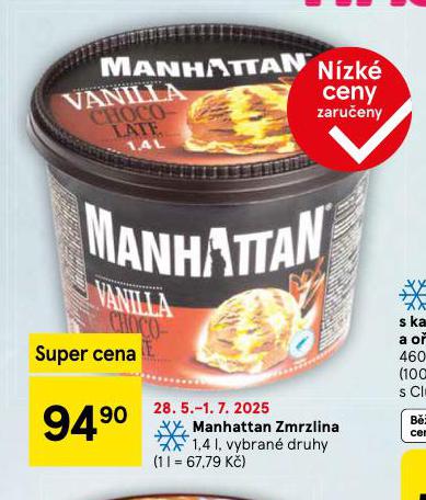 MANHATTAN ZMRZLINA
