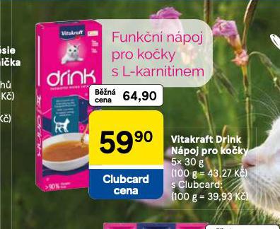 VITAKRAFT DRINK NPOJ PRO KOKY