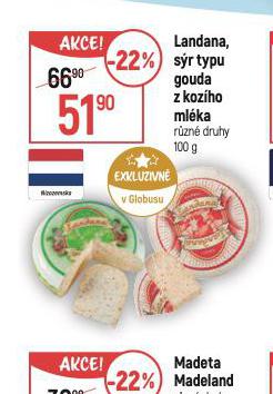 LANDANA, SR TYPU GOUDA Z KOZHO MLKA