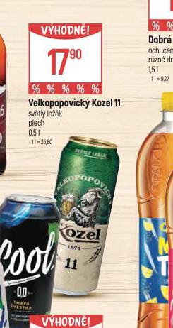 PIVO VELKOPOPOVICK KOZEL 11