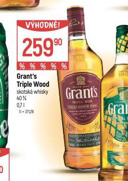 GRANTS TRIPLE WOOD