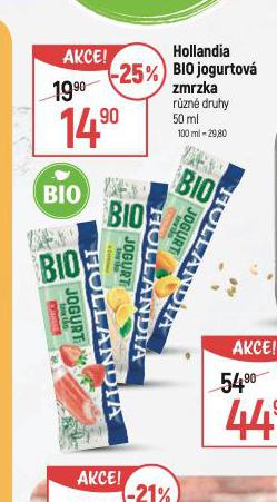 HOLLANDIA BIO JOGURTOV ZMRZKA