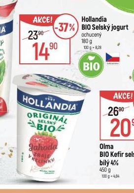 HOLLANDIA BIO SELSK JOGURT