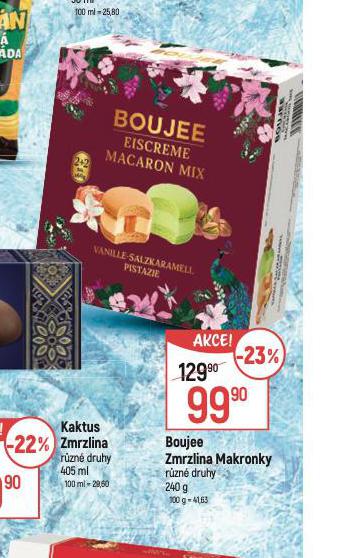 BOUJEE ZMRZLINA MAKRONKY