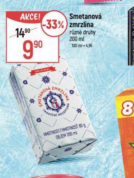 SMETANOV ZMRZLINA