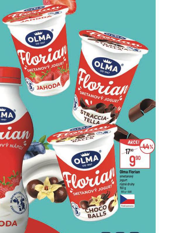 OLMA FLORIAN SMETANOV JOGURT