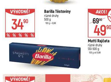 BARILLA TSTLOVINY