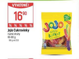 JOJO CUKROVINKY