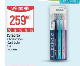 CURAPROX ZUBN KARTEK