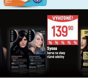 SYOSS BARVA NA VLASY
