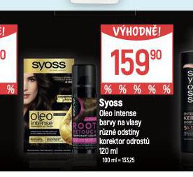 SYOSS OLEO INTENSE BARVA NA VLASY