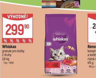 WHISKAS GRANULE PRO KOKY
