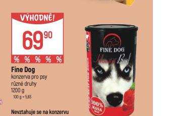 FINE DOG KONZERVA PRO PSY