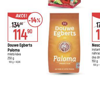 DOUWE EGBERTS PALOMA MLET KVA