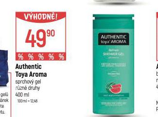 AUTHENTIC TOYA AROMA SPRCHOV GEL