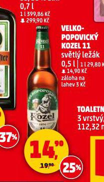 PIVO VELKOPOPOVICK KOZEL
