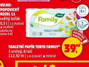 TENTO TOALETN PAPR