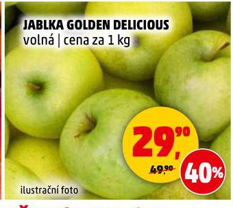 JABLKA GOLDEN DELICIOUS