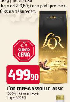 LOR CREMA ABSOLUT CLASSIC