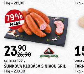 UNKOV KLOBSA S NIVOU GRIL