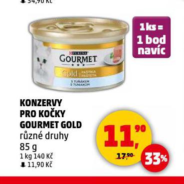 KONZERVY PRO KOKY GOURMET GOLD
