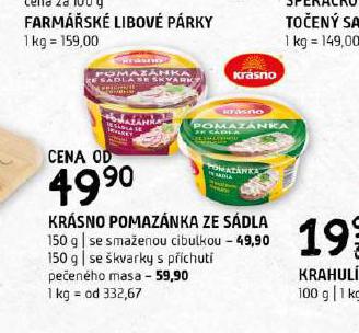 KRSNO POMAZNKA ZE SDLA SE SMAENOU CIBULKOU