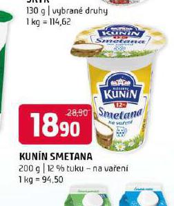 KUNN SMETANA 12%