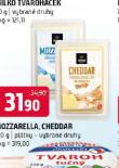 MOZZARELLA, CHEDDAR