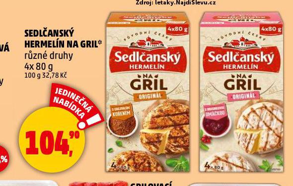 SEDLANSK HERMELN NA GRIL