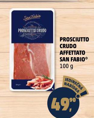 PROSCIUTTO CRUDO