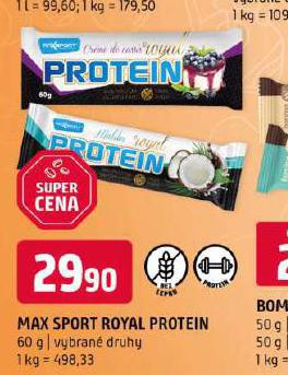 MAX SPORT ROYAL PROTEIN