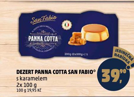 DEZERT PANNA COTTA