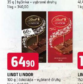 LINDT LINDOR OKOLDA