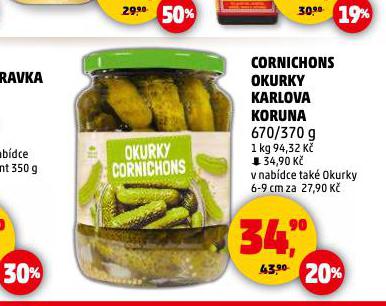 CORNICHONS OKURKY