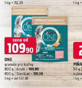 PURINA ONE STERILCAT GRANULE PRO KOKY