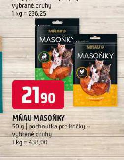 MAU MASOKY POCHOUTKA PRO KOKY