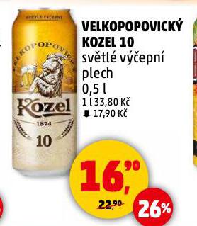 PIVO VELKOPOPOVICK KOZEL